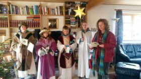 Sternsinger unterwegs