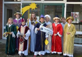 Sternsinger  unterwegs 2015